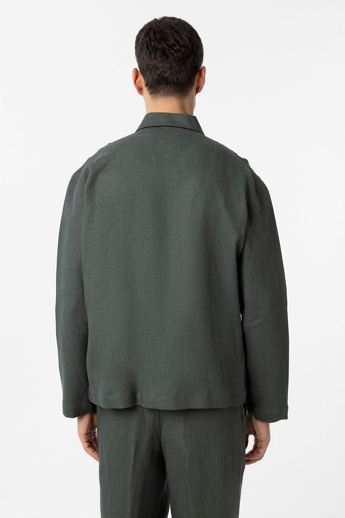 Antioch 100% Linen Relaxed-Fit Men's Lightweight Jacket