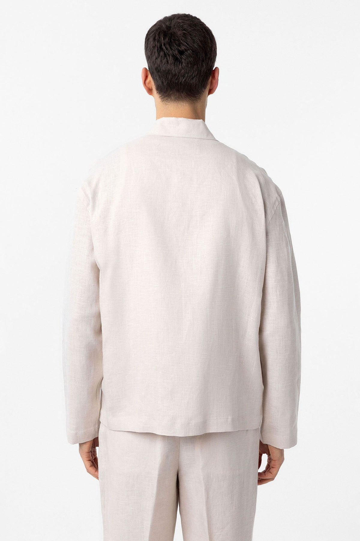 Antioch 100% Linen Relaxed-Fit Men's Lightweight Jacket