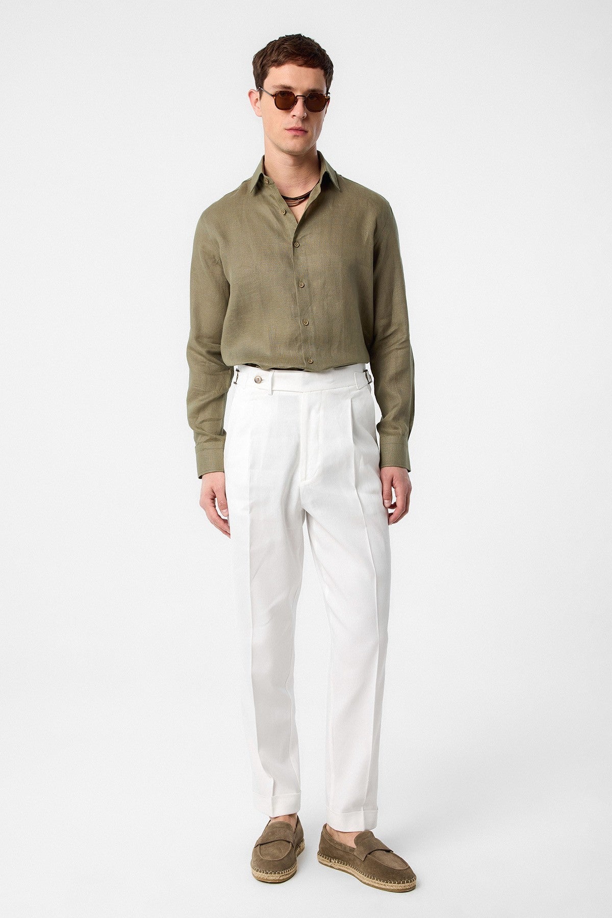 Antioch 100% Linen Comfort Fit Men's Shirt