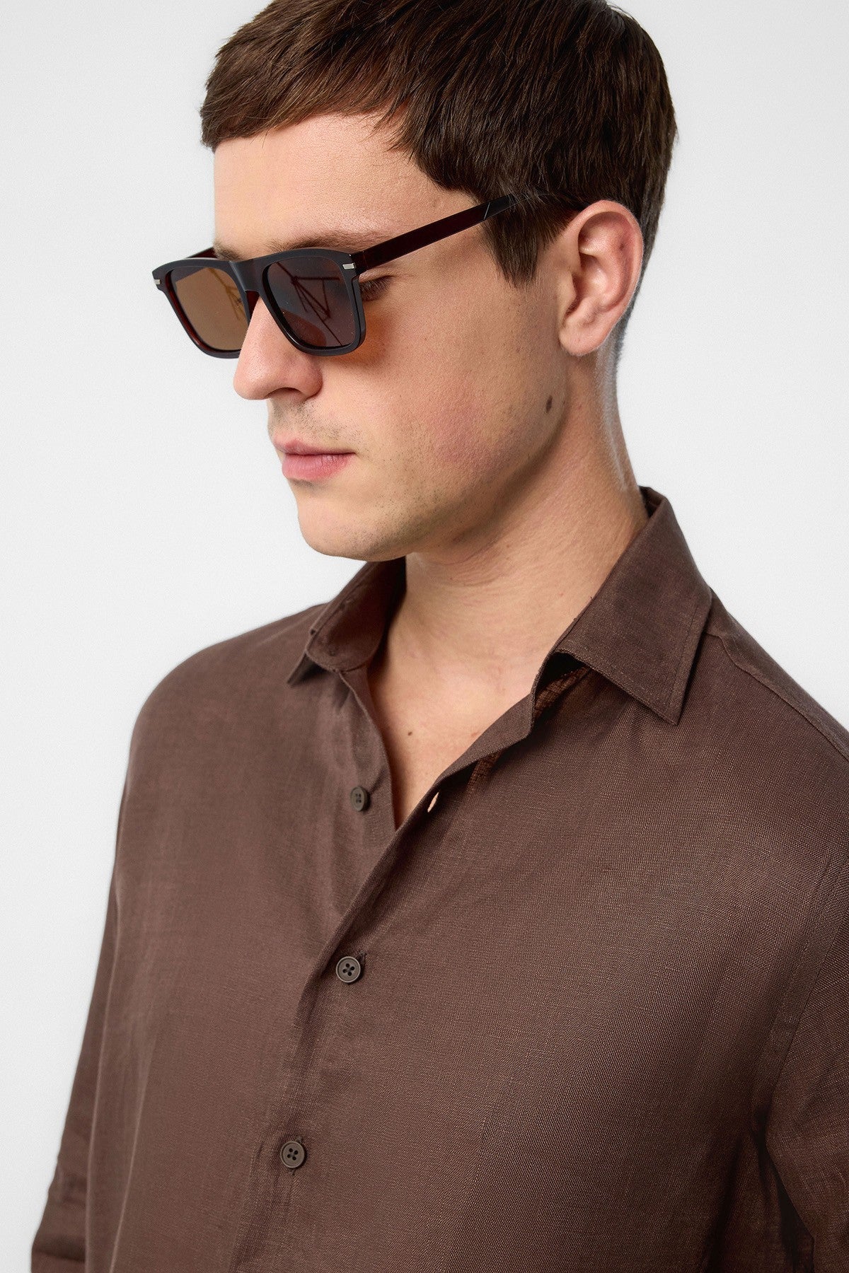 Antioch 100% Linen Comfort Fit Men's Shirt