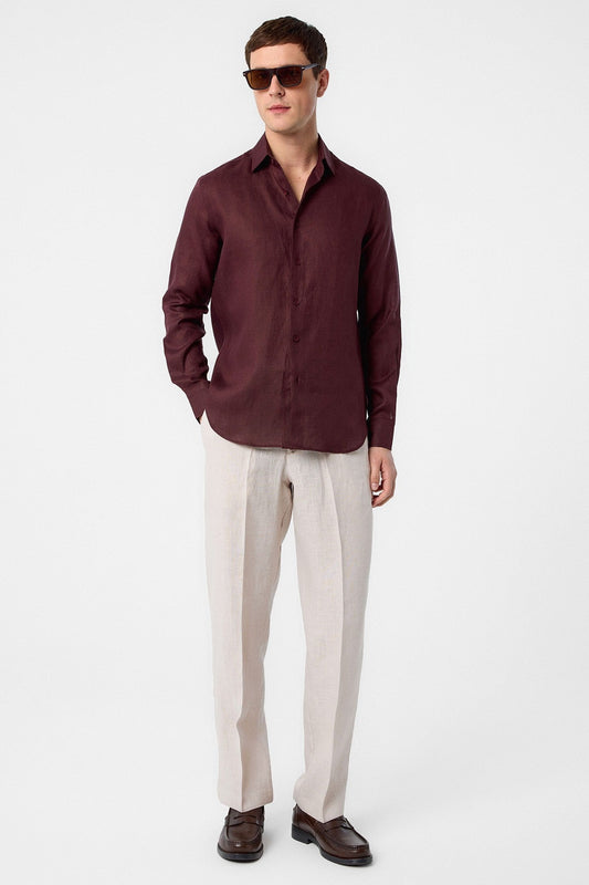 Antioch 100% Linen Comfort Fit Men's Shirt