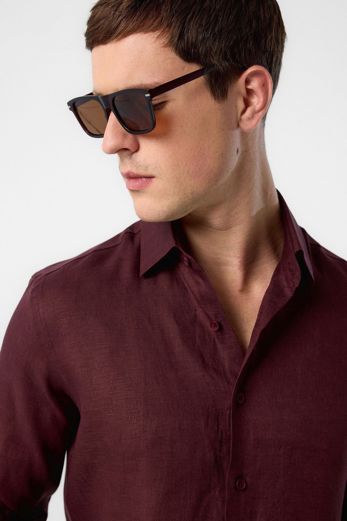 Antioch 100% Linen Comfort Fit Men's Shirt