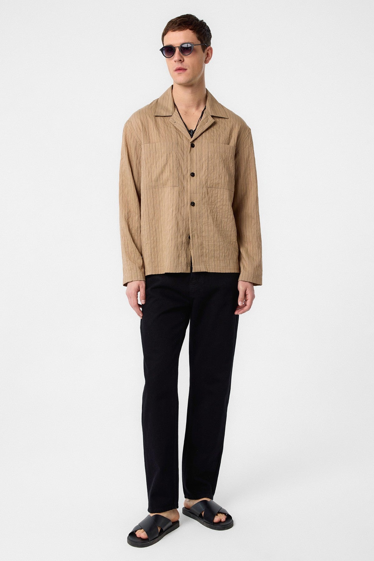 Antioch Modal Striped Men's Shirt