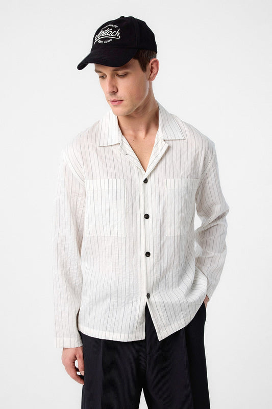 Antioch Modal Striped Men's Shirt