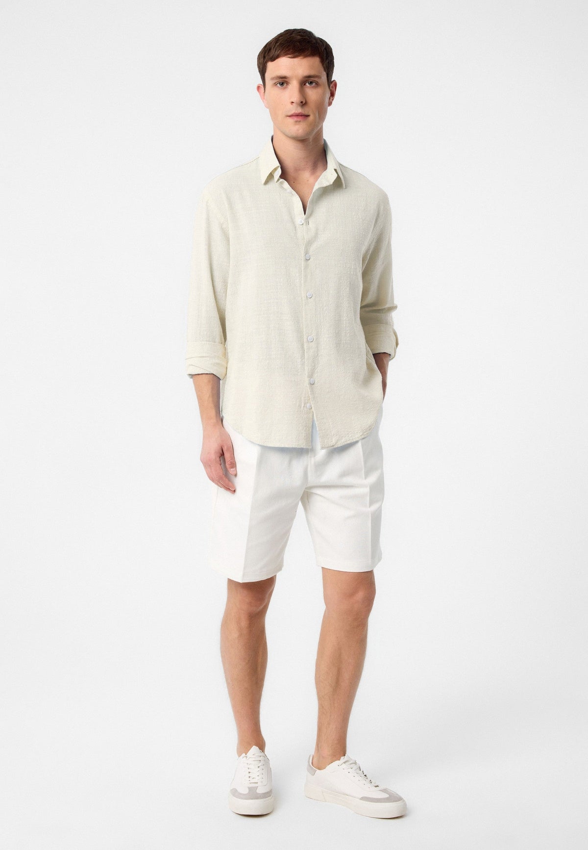 Antioch Relax Fit Textured Men's Shirt