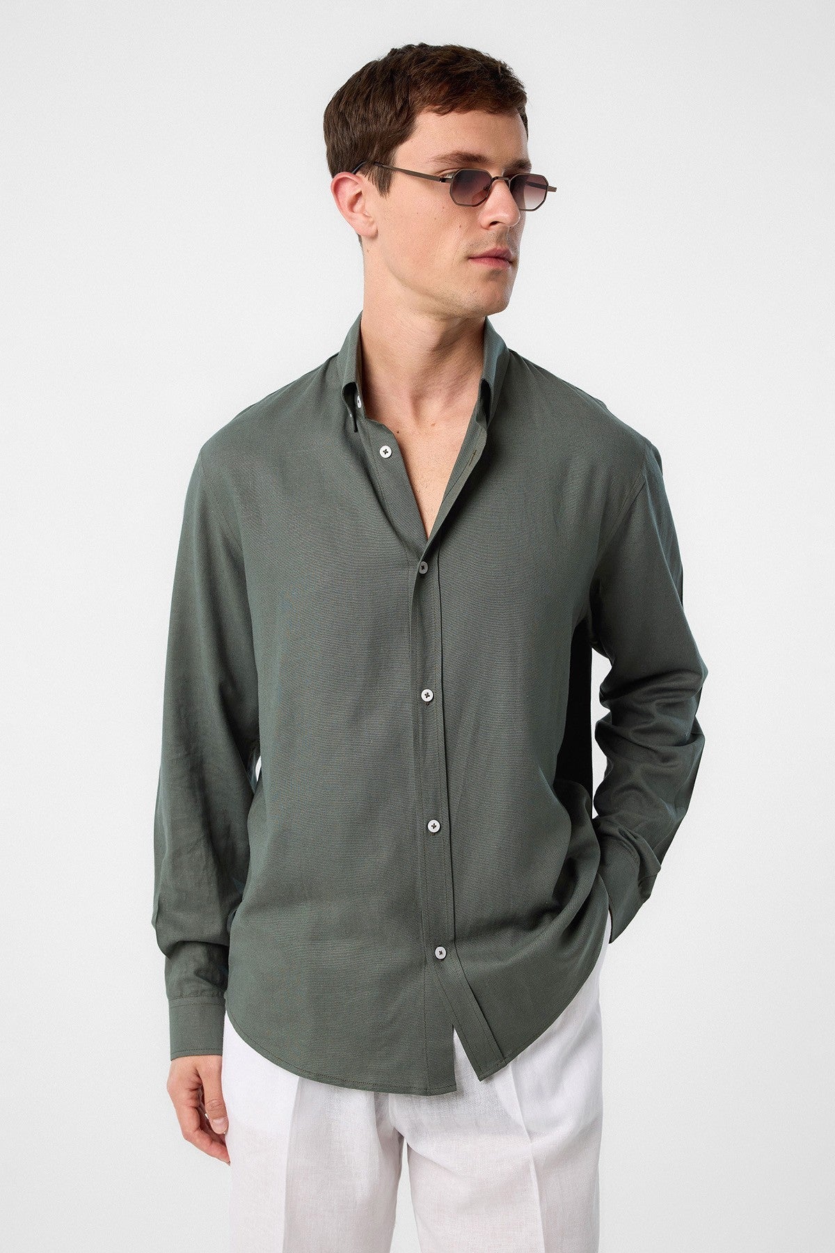 Antioch Relax Fit Textured Men's Shirt