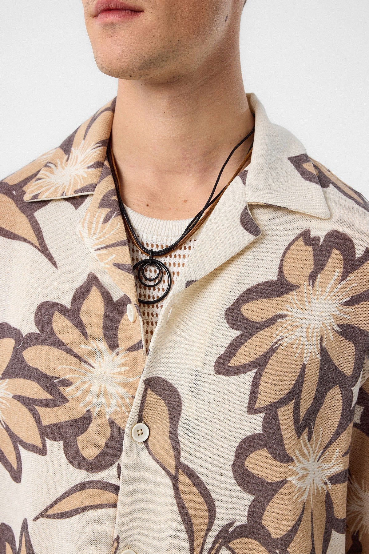 Men's Shirt with Antioch Pattern