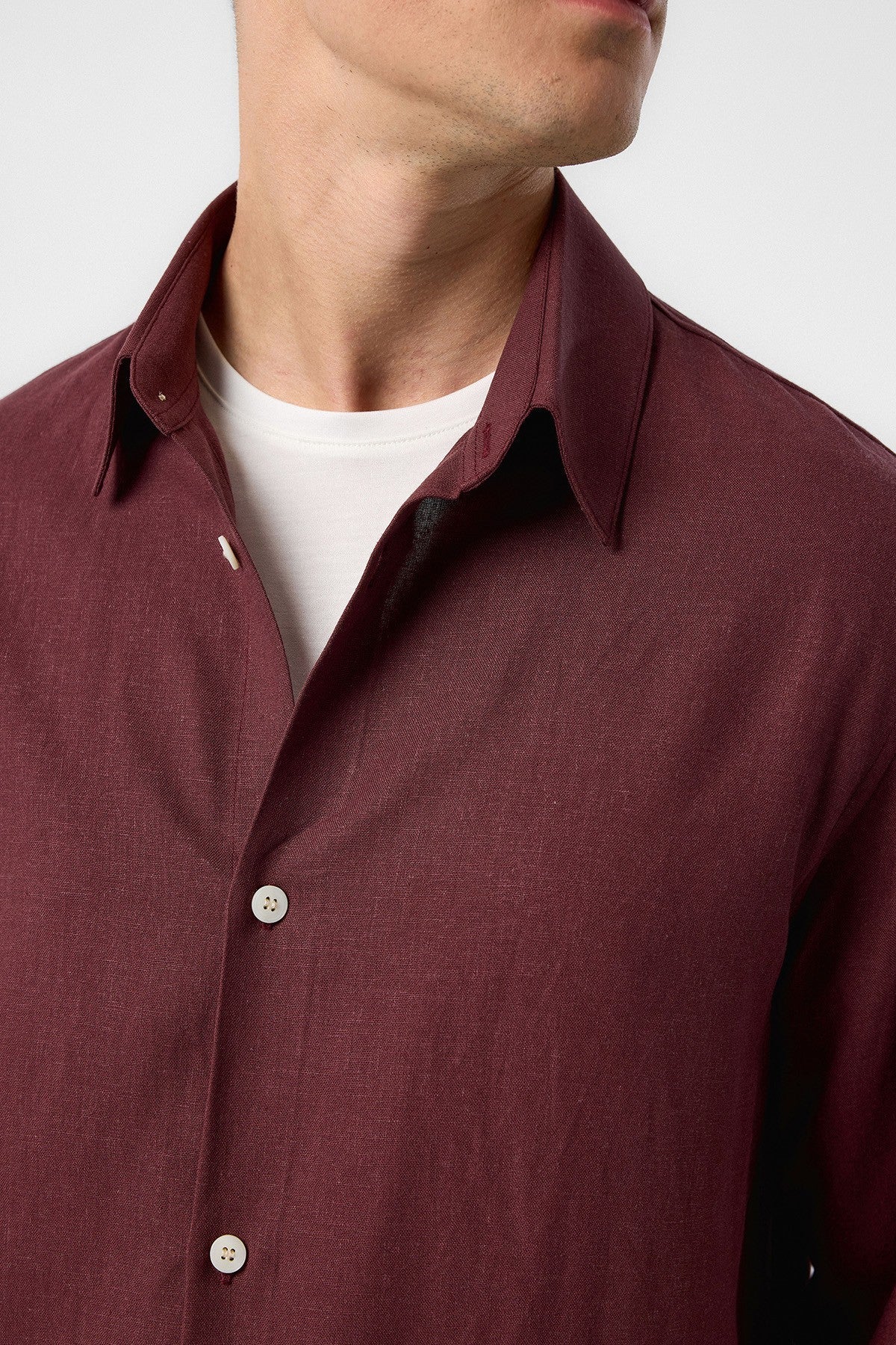 Antioch Relax Fit Men's Linen-Blend Shirt