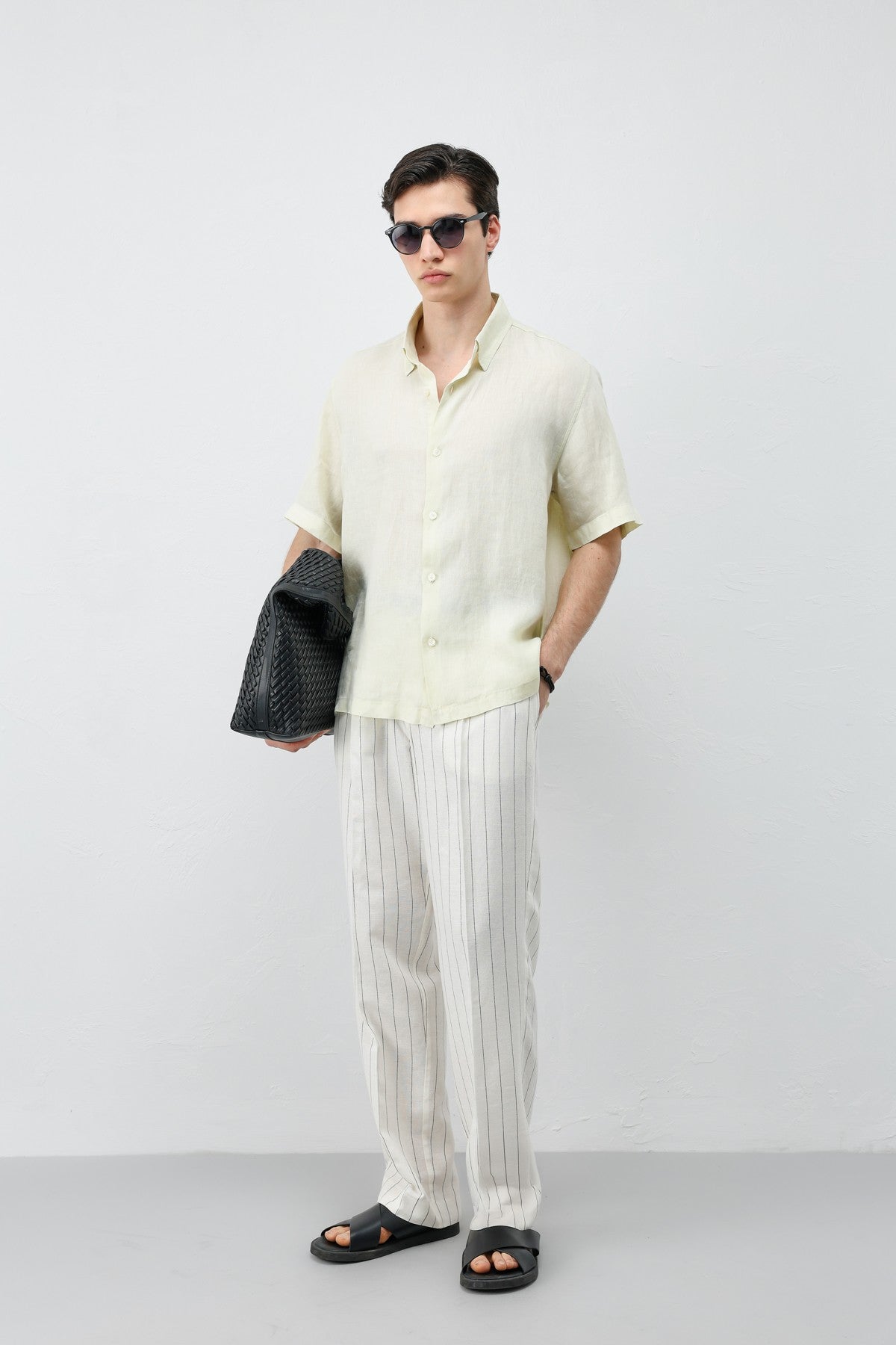 Antioch 100% Linen Relaxed-Fit Men's Shirt