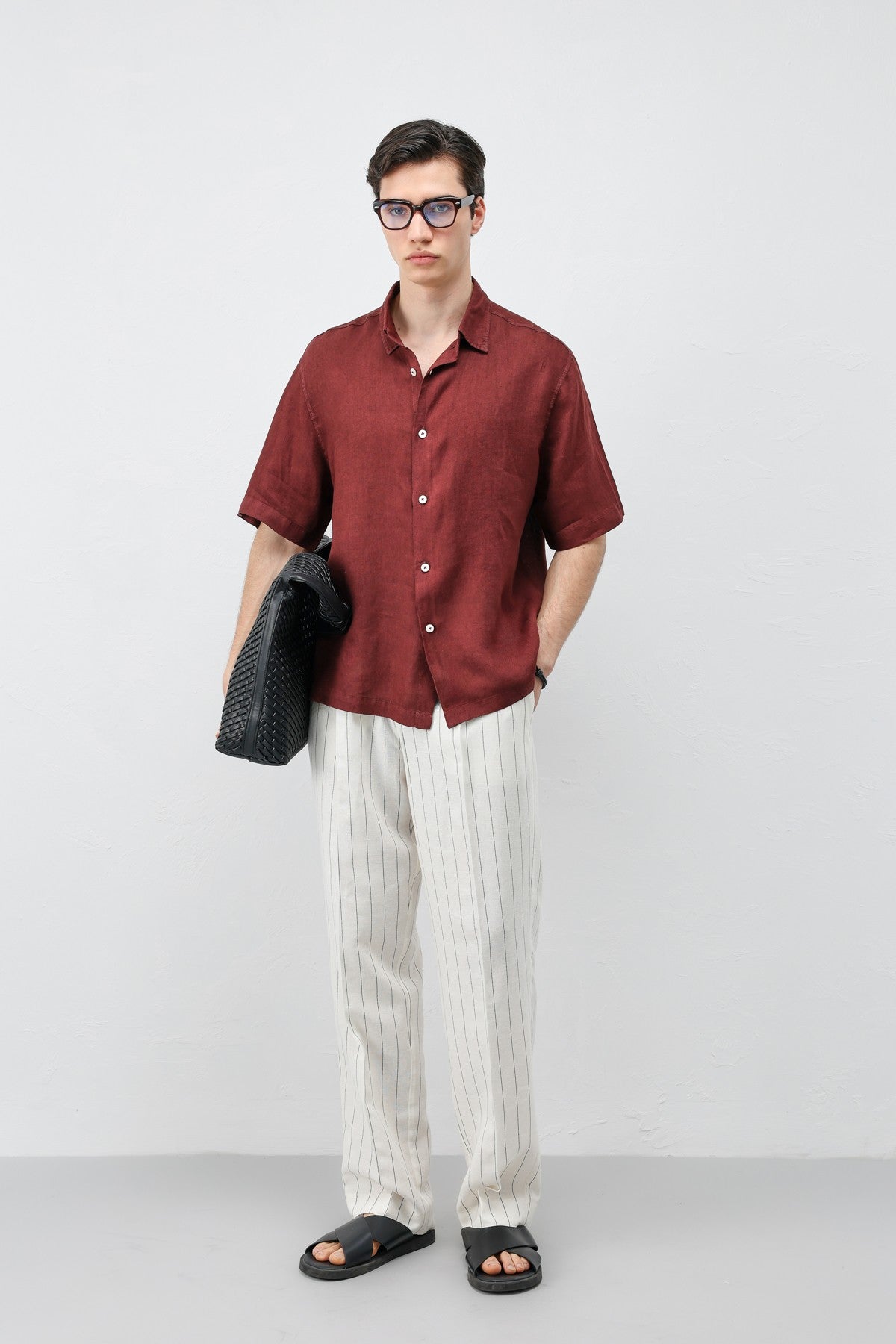 Antioch 100% Linen Relaxed-Fit Men's Shirt