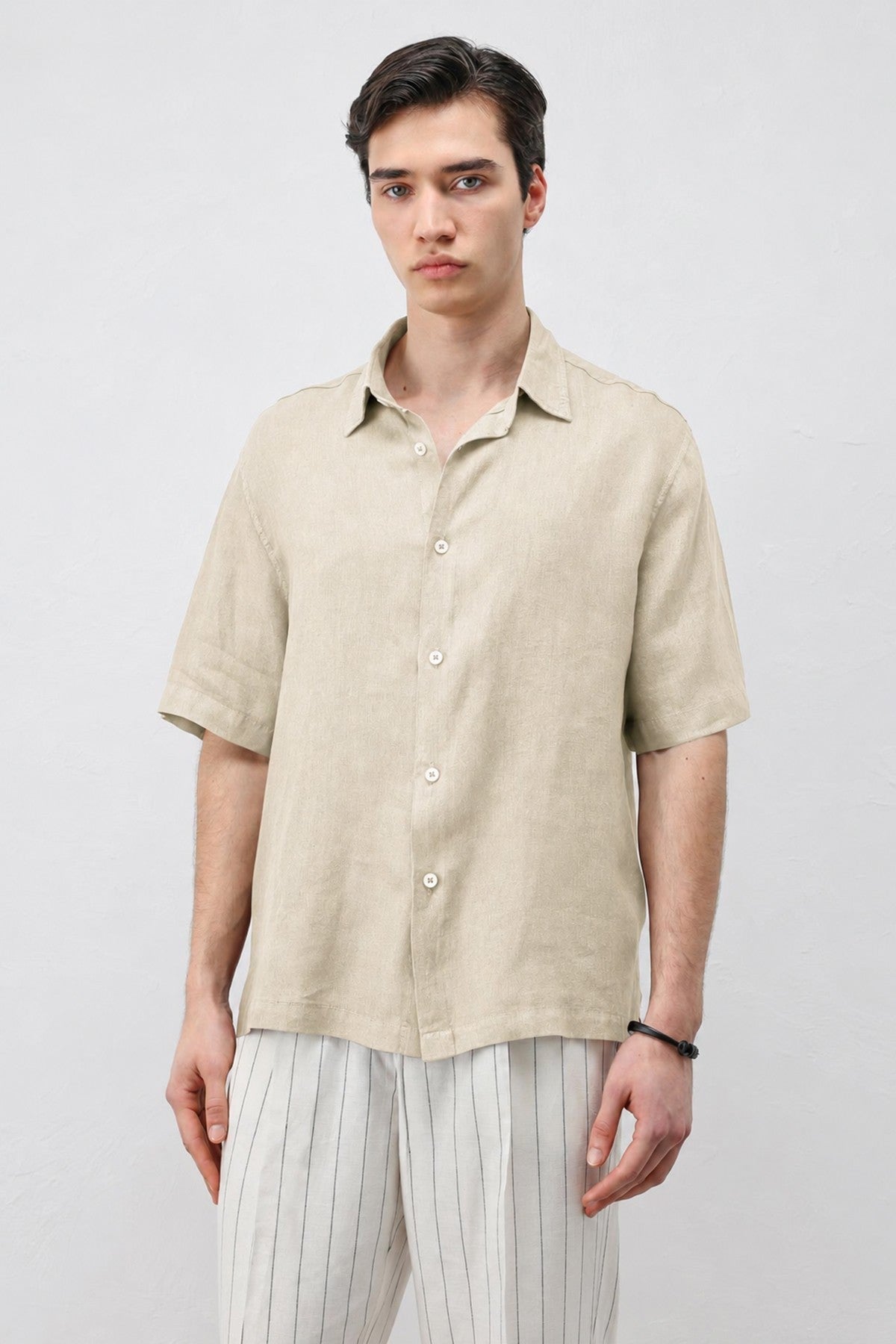 Antioch 100% Linen Relaxed-Fit Men's Shirt