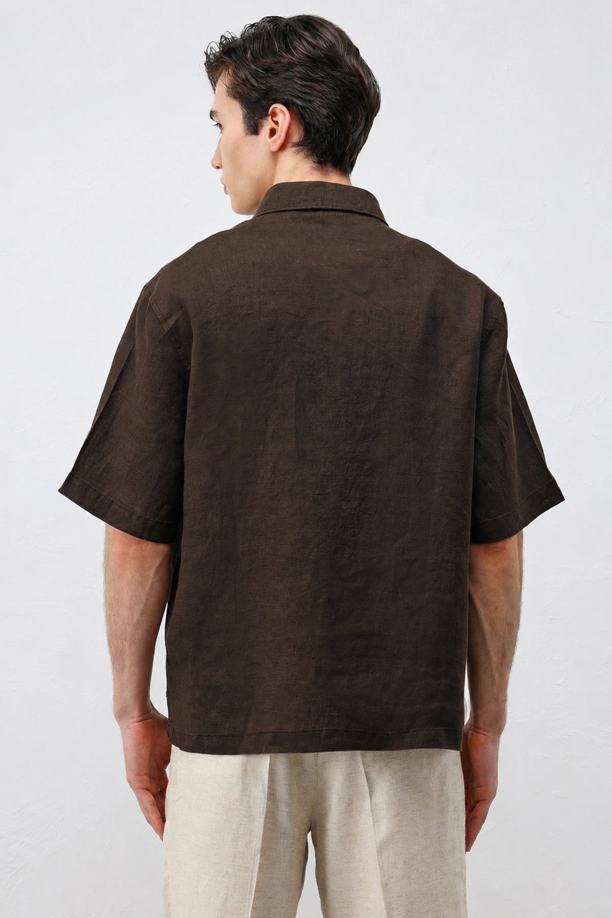 Antioch 100% Linen Relaxed-Fit Men's Shirt