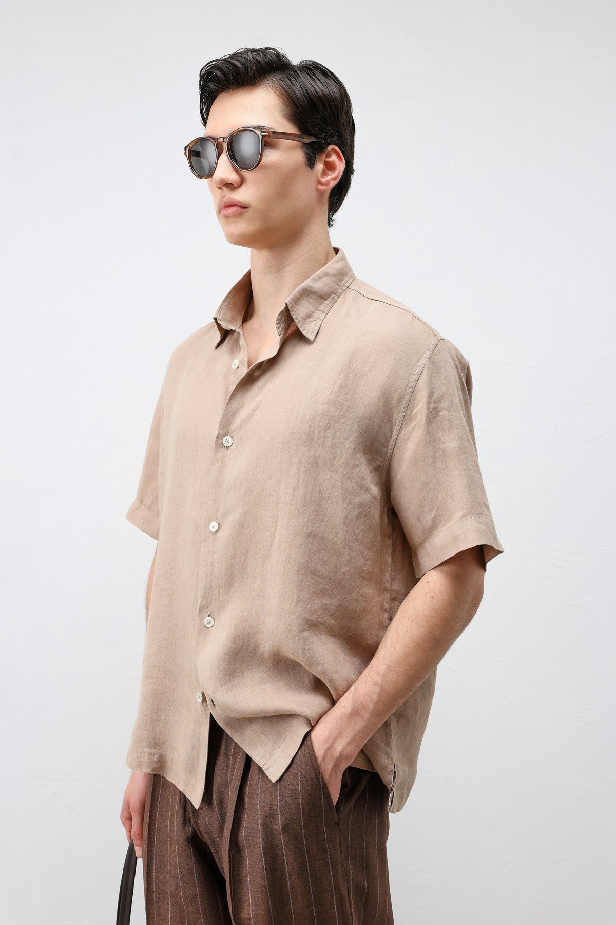Antioch 100% Linen Relaxed-Fit Men's Shirt