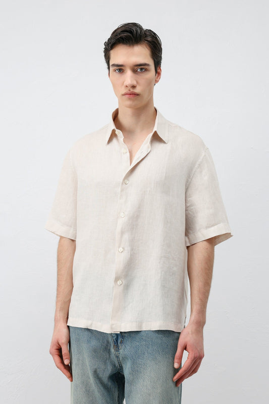 Antioch 100% Linen Relaxed-Fit Men's Shirt