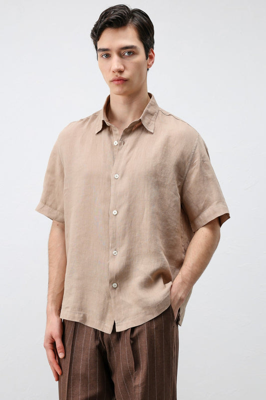 Antioch 100% Linen Relaxed-Fit Men's Shirt