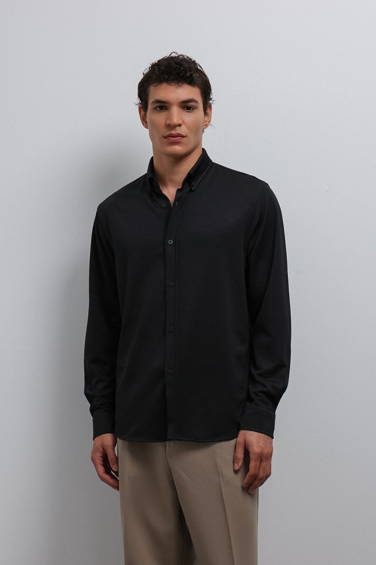 Antioch Button-Down Collar Relaxed-Fit Men's Shirt