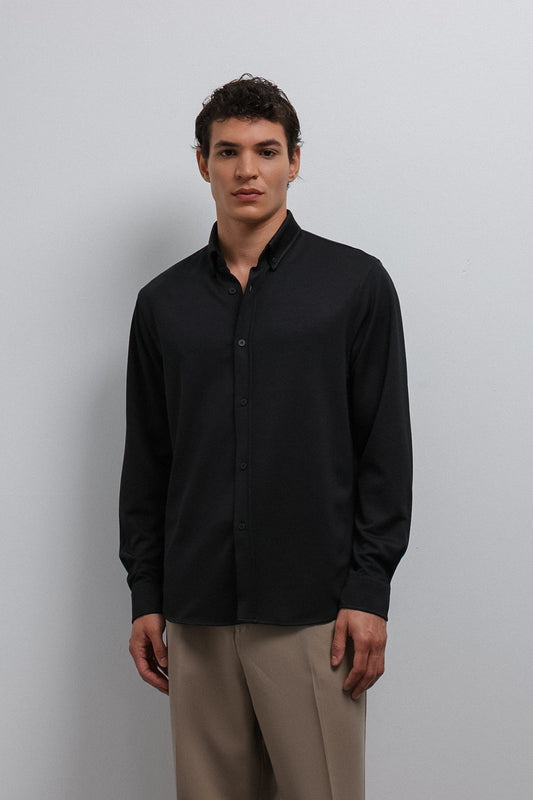 Antioch Button-Down Collar Relaxed-Fit Men's Shirt
