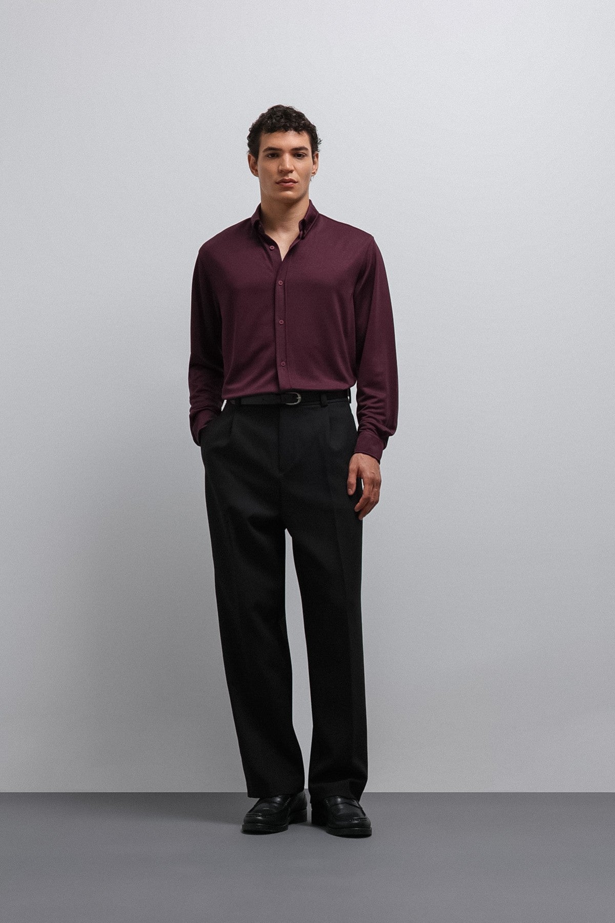Antioch Button-Down Collar Relaxed-Fit Men's Shirt