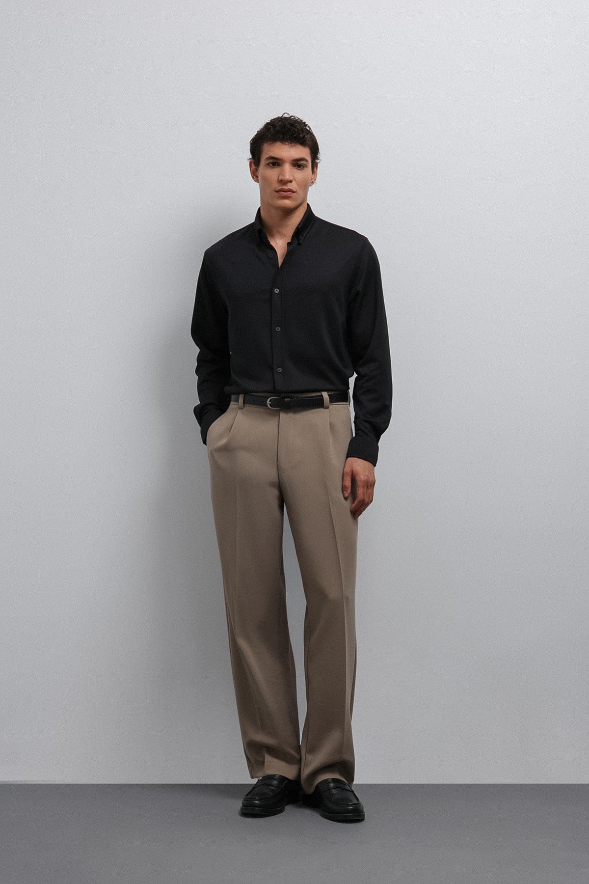 Antioch Button-Down Collar Relaxed-Fit Men's Shirt