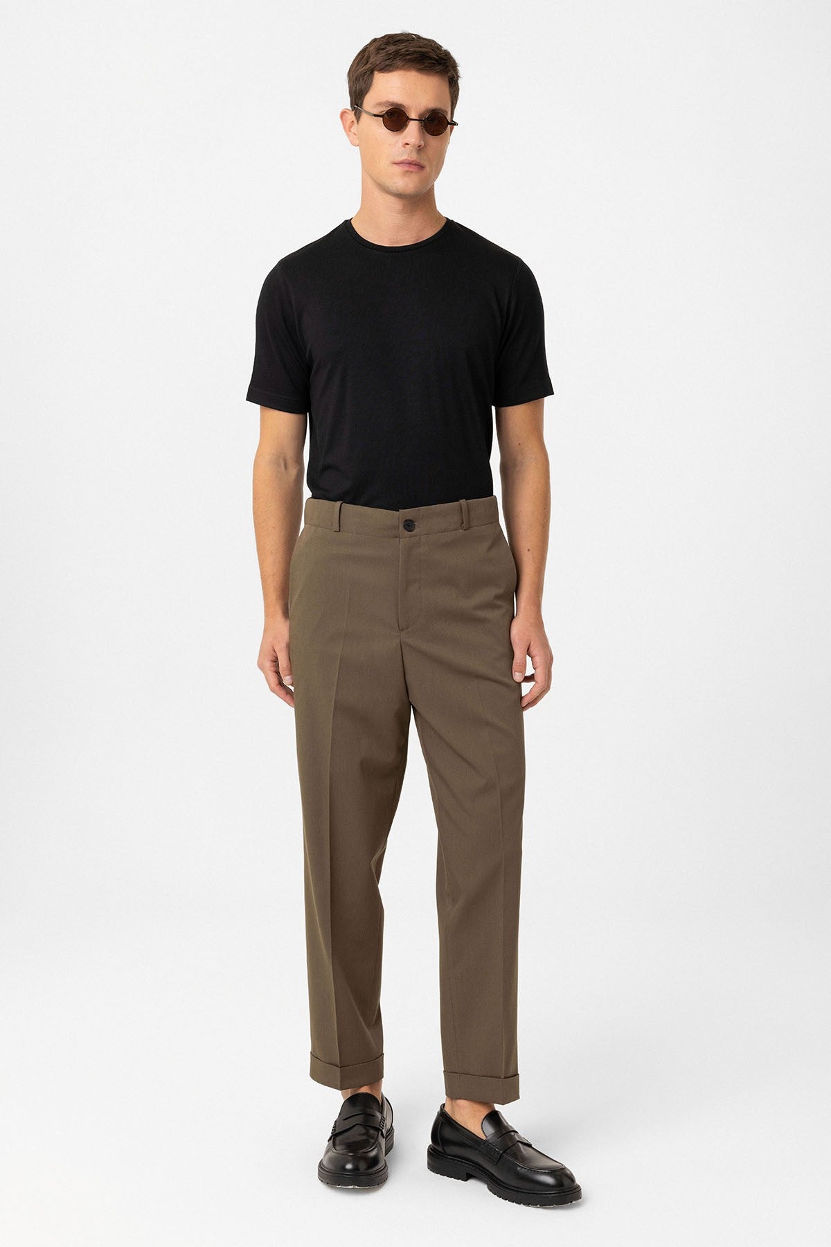 Antioch High-Waisted Straight-Fit Men's Pants