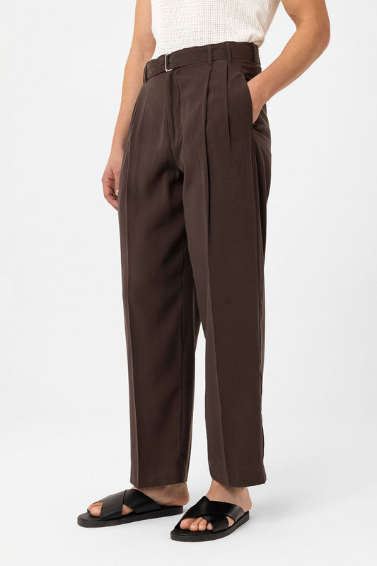 Antioch Modal Fabric Relaxed-Fit Men's Pants with a Belt