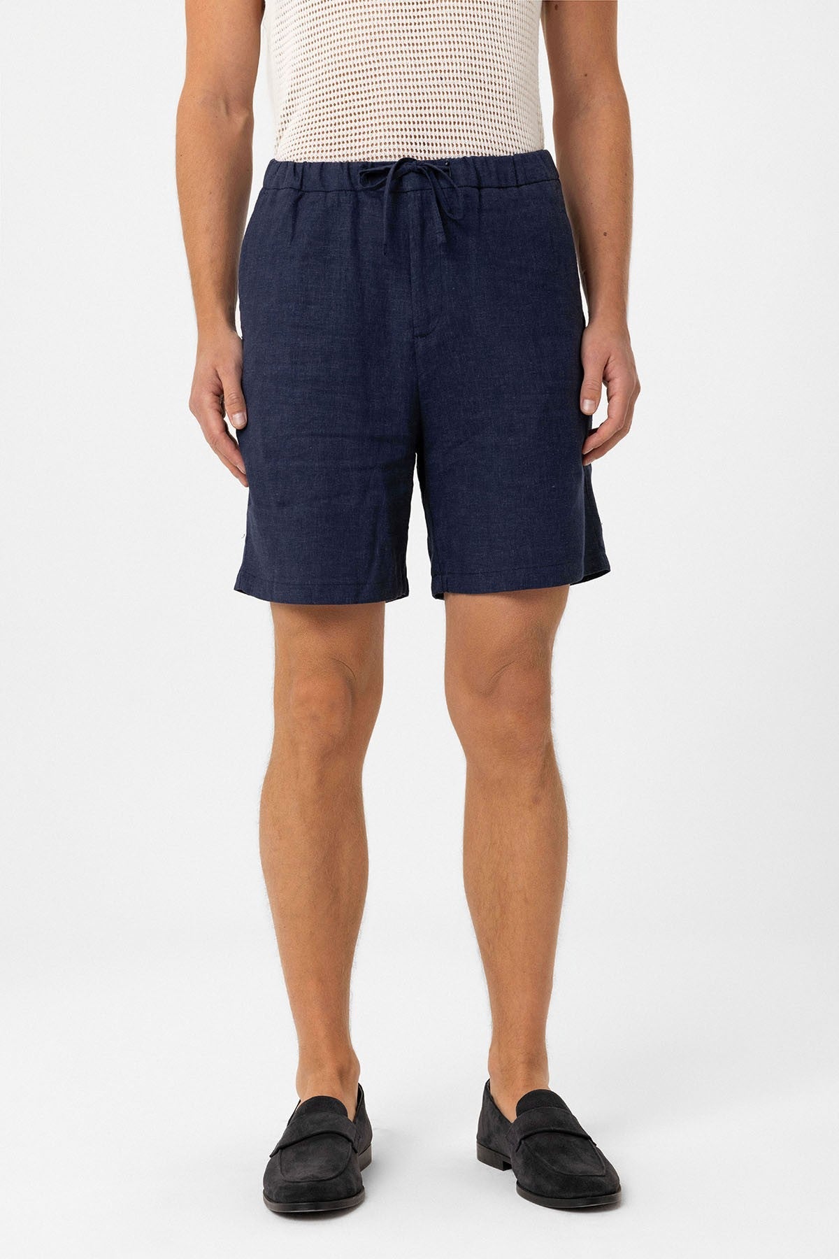Antioch Men's Linen-Blend Shorts