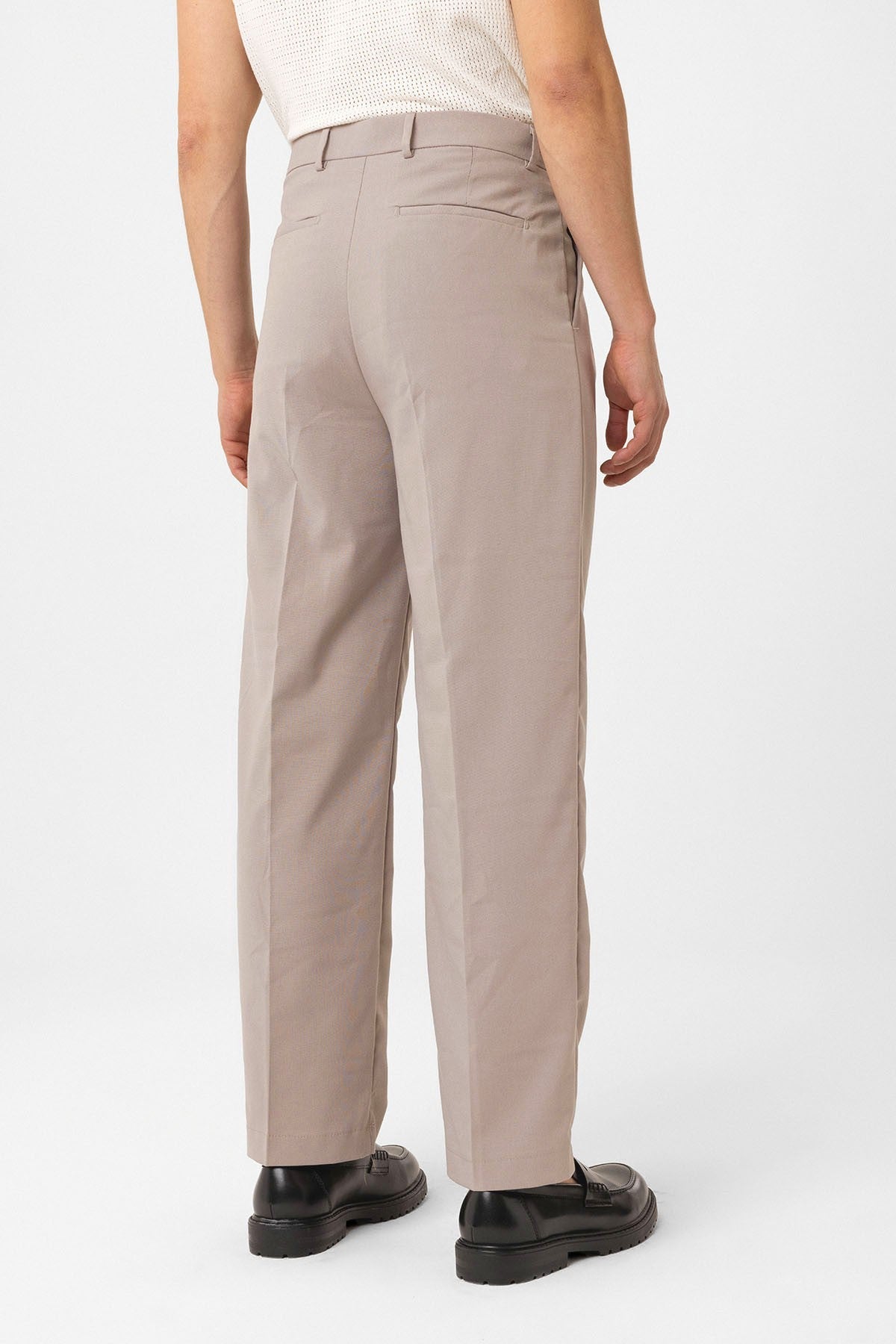 Men's Double-Pleated Baggy-Fit Pants