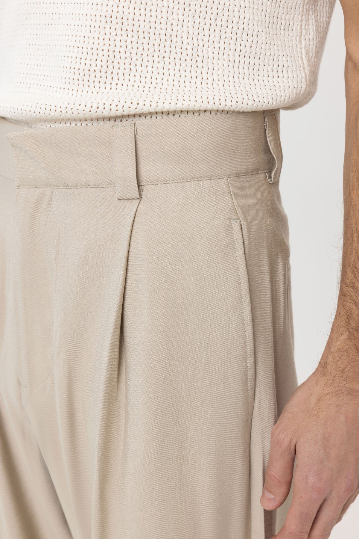 Antioch Pleated Baggy-Fit Men's Pants