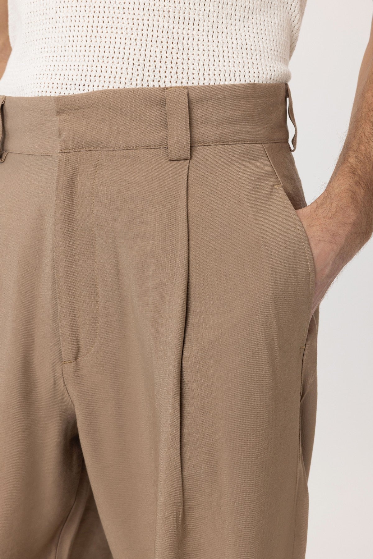 Antioch Pleated Baggy-Fit Men's Pants