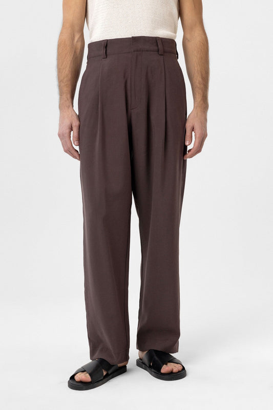 Antioch Pleated Baggy-Fit Men's Pants