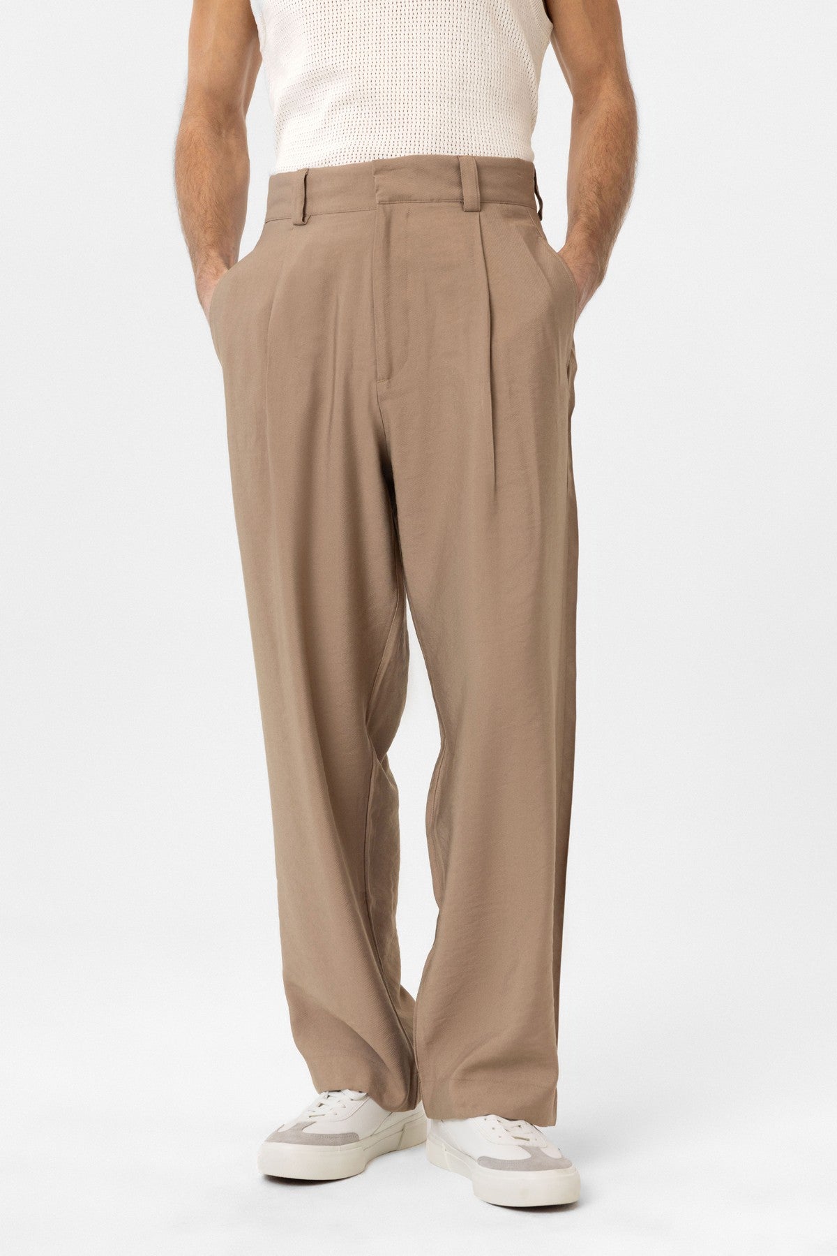 Antioch Pleated Baggy-Fit Men's Pants
