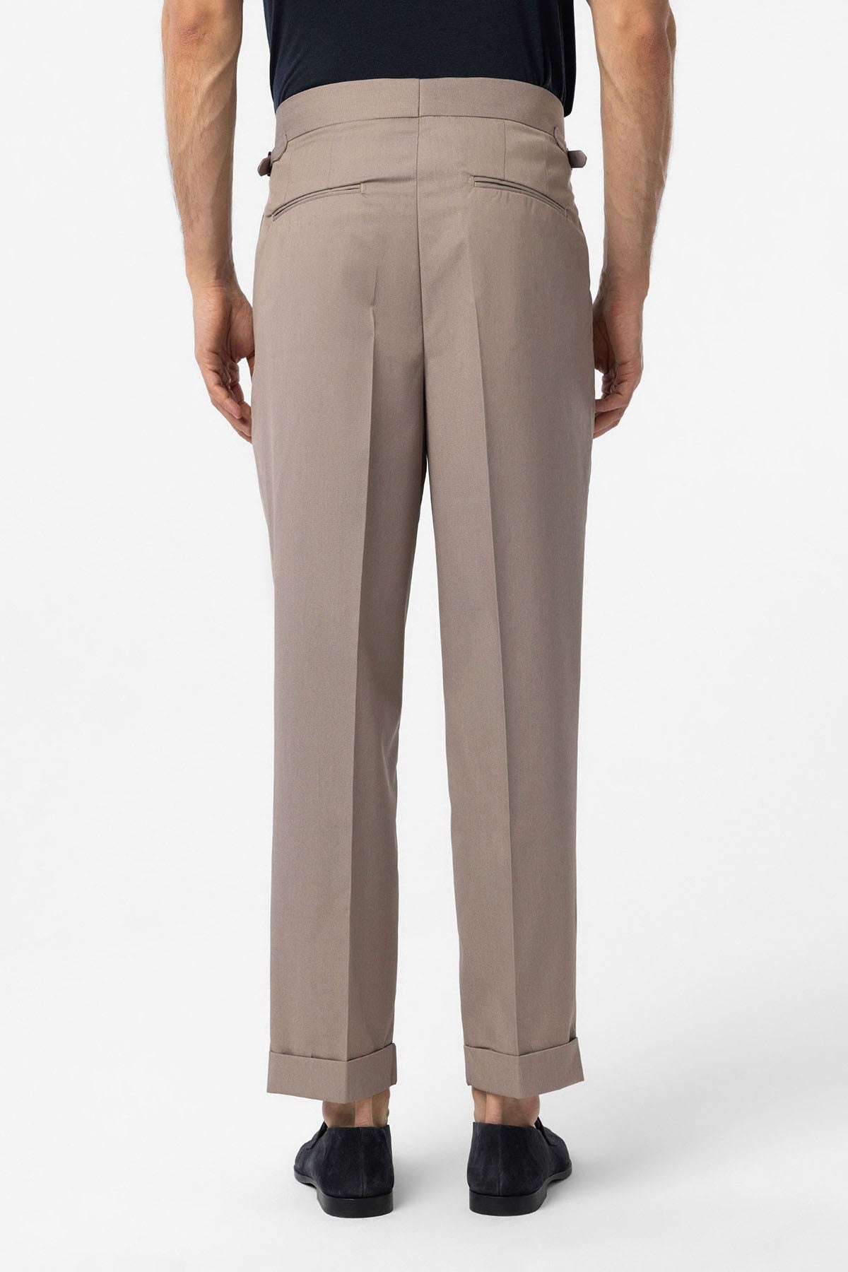 Antioch High-Waisted Italian-Cut Pleated Men's Pants