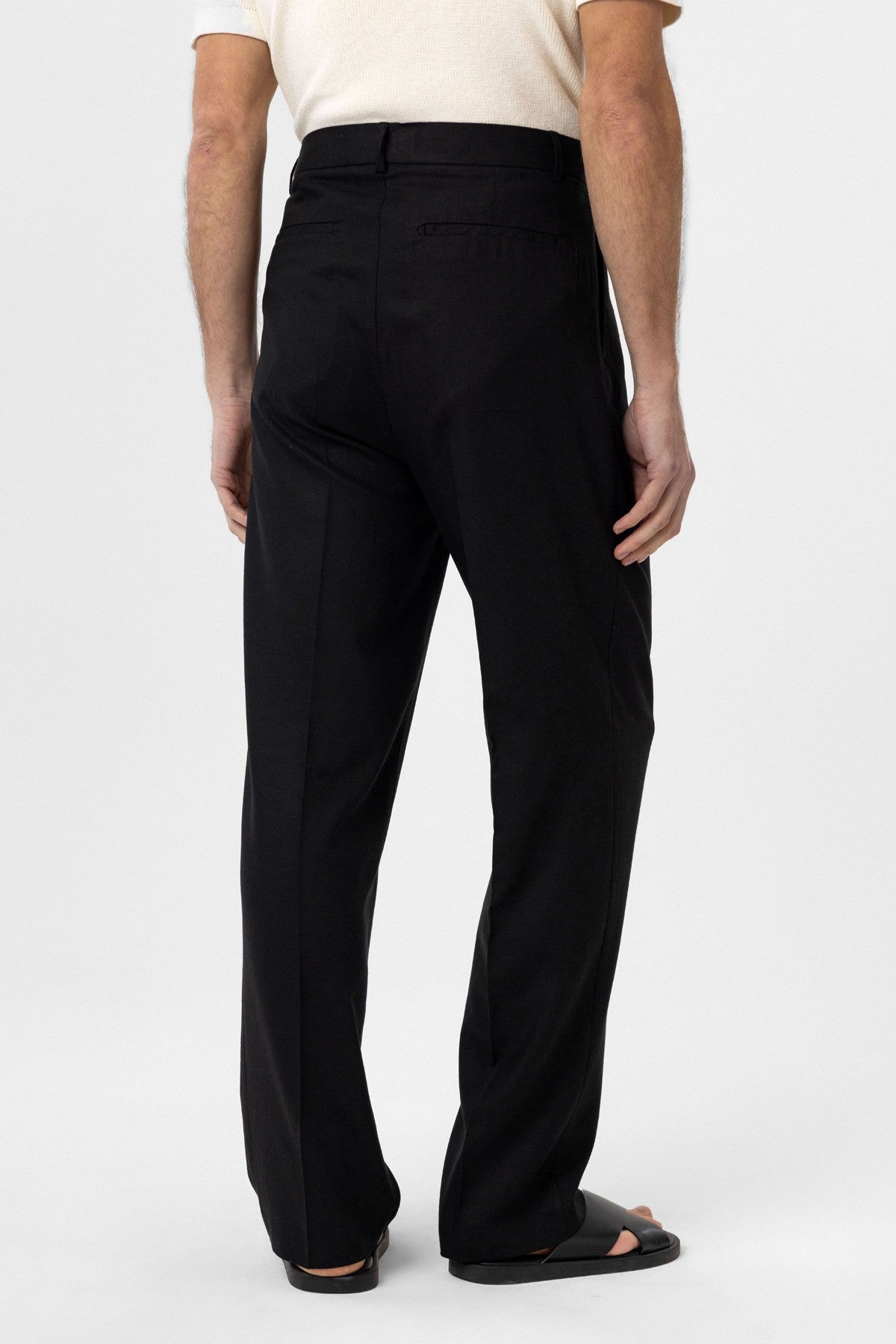 Antioch Linen-Blend Men's Baggy Pants