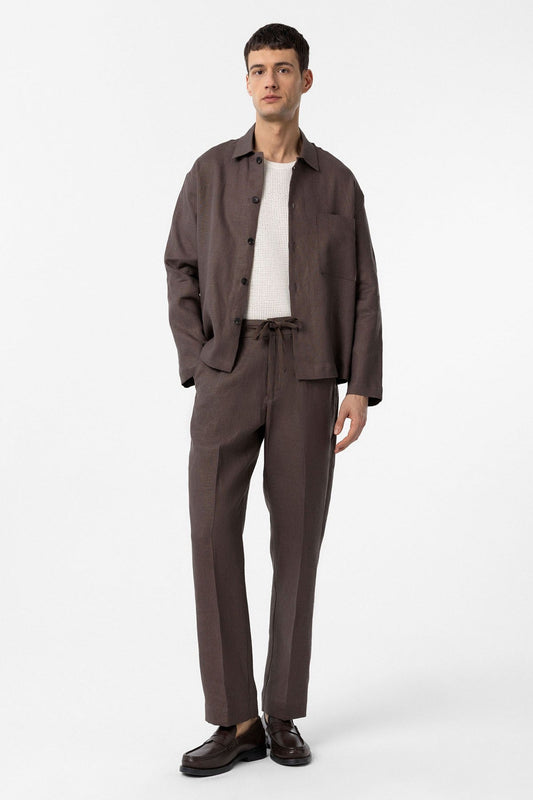 Antioch 100% Linen High-Waisted Men's Pants