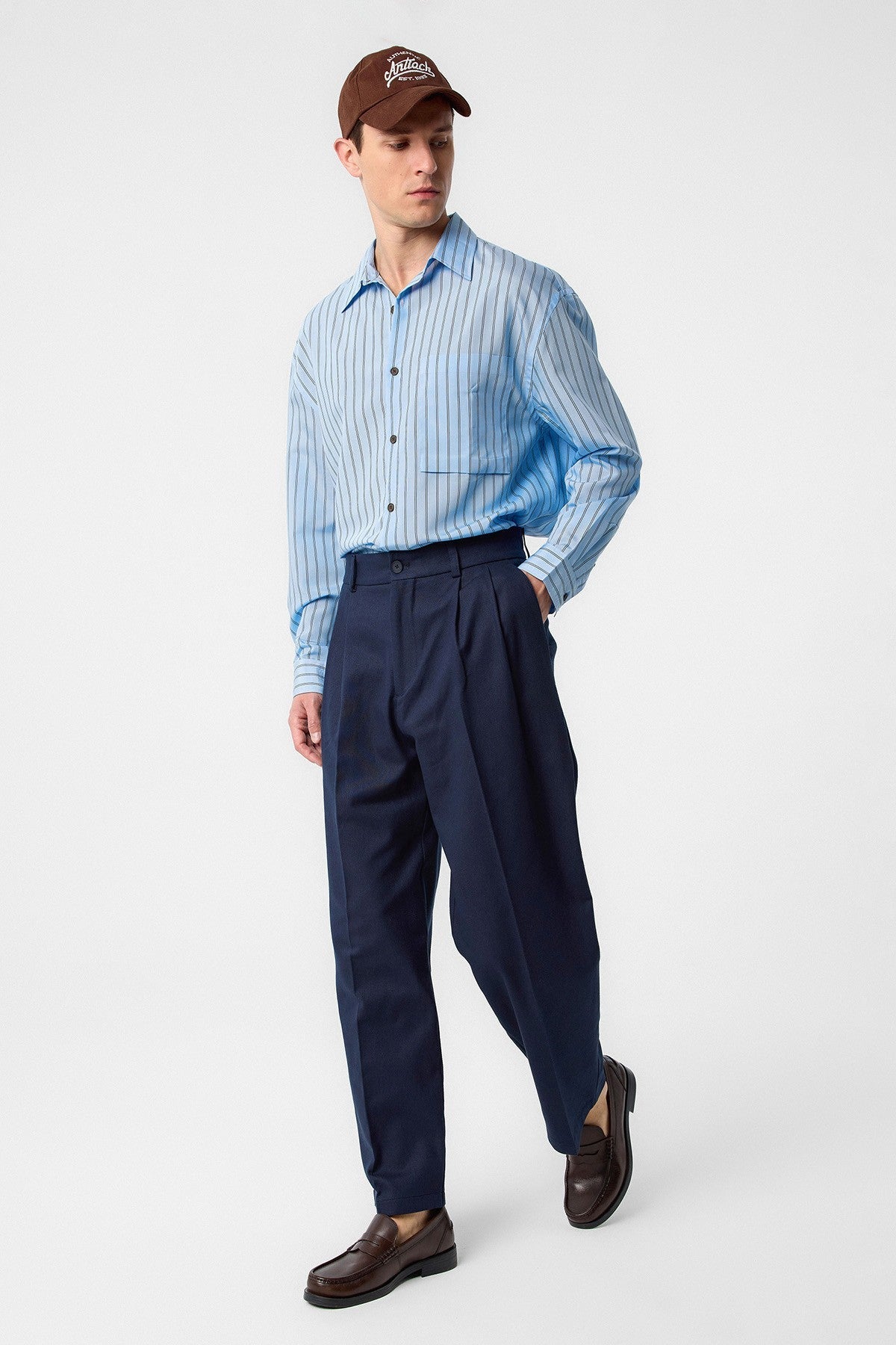 Antioch High-Waisted Cotton Men's Pants