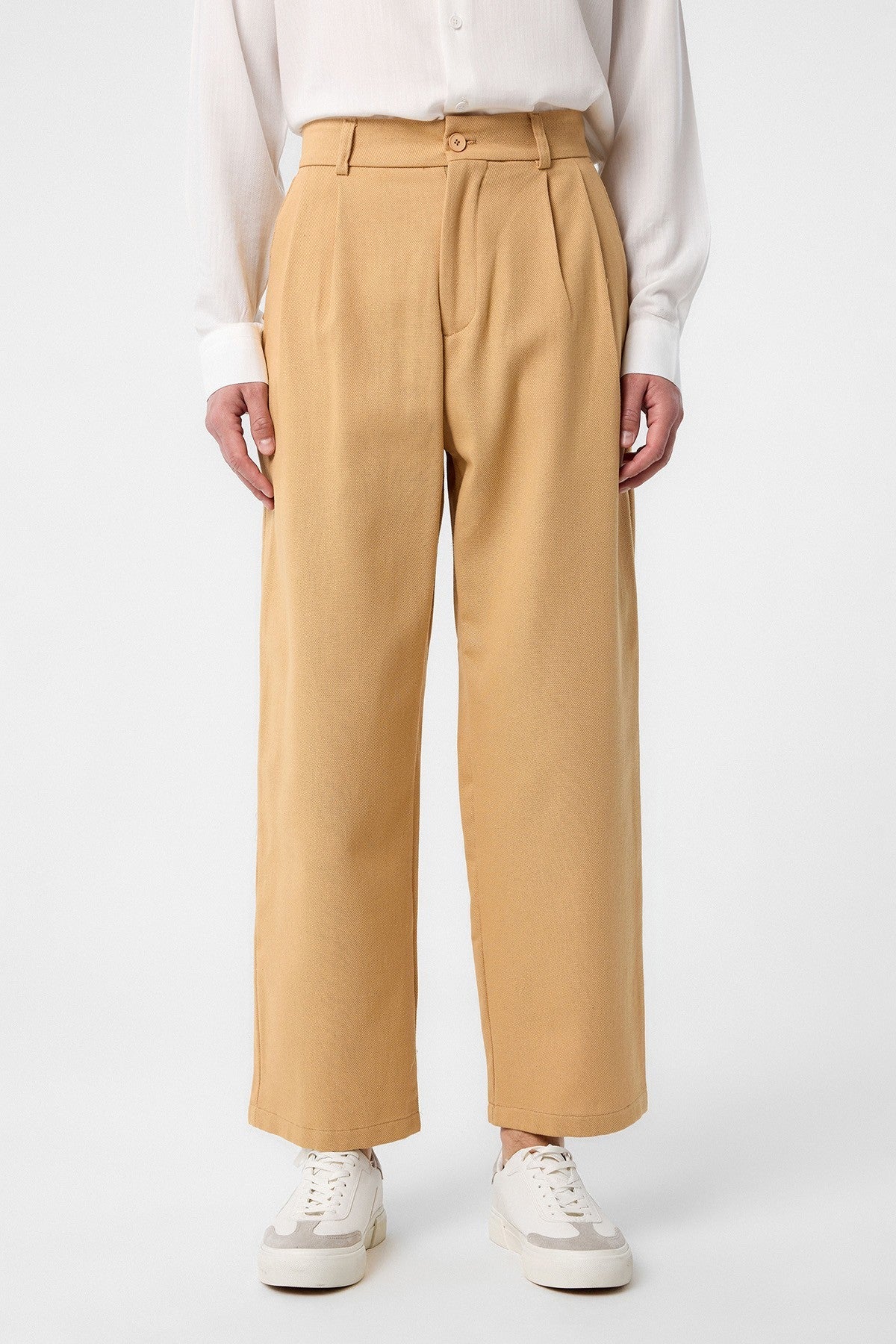 Antioch High-Waisted Cotton Men's Pants