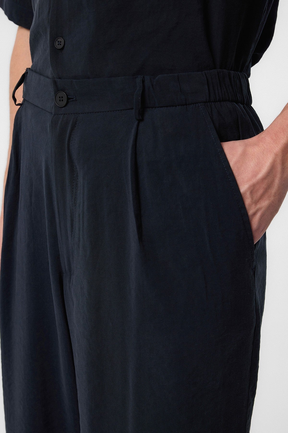 Antioch Relaxed Modal Fabric High-Waisted Men's Pants