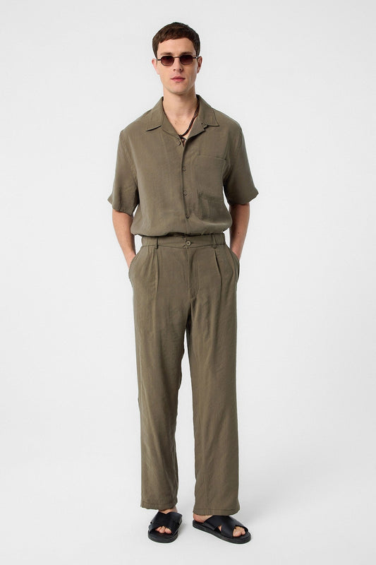 Antioch Relaxed Modal Fabric High-Waisted Men's Pants
