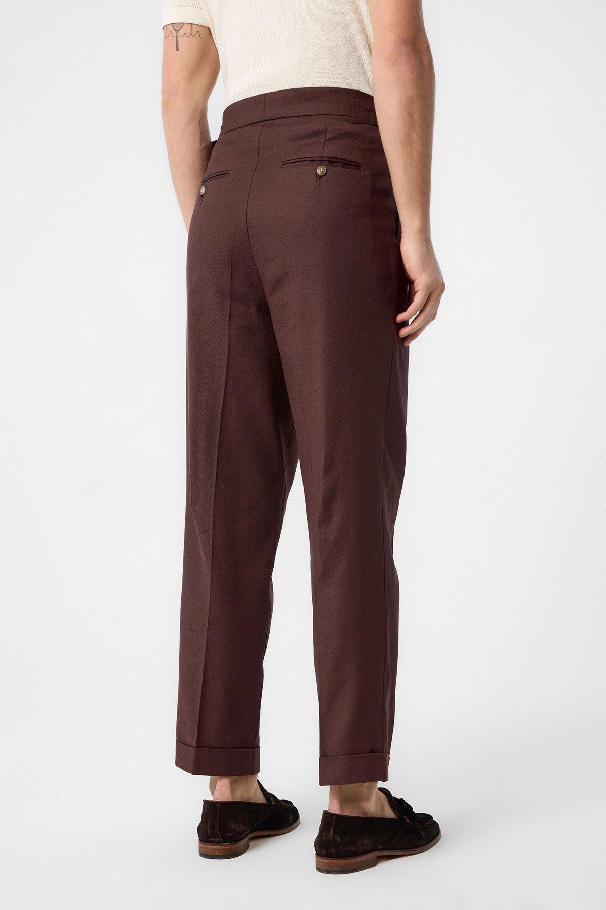 Antioch Italian-Cut High-Waisted Men's Pants