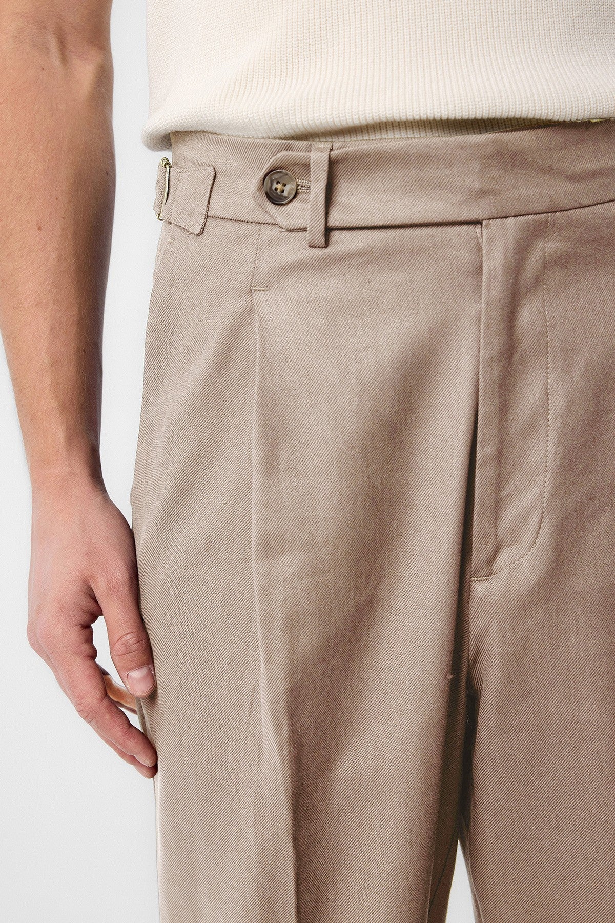 Antioch Italian-Cut High-Waisted Men's Pants