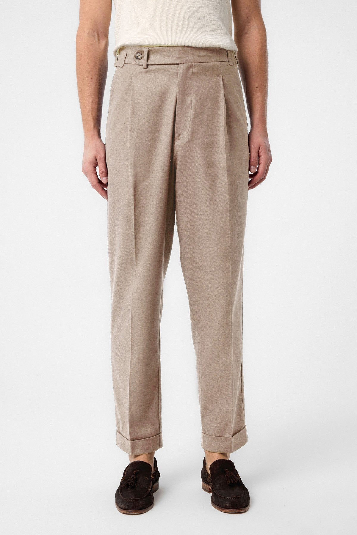 Antioch Italian-Cut High-Waisted Men's Pants