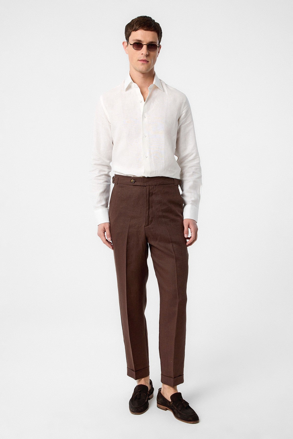 Antioch 100% Linen Italian-Cut Men's Pants