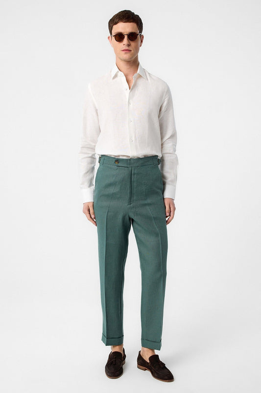 Antioch 100% Linen Italian-Cut Men's Pants