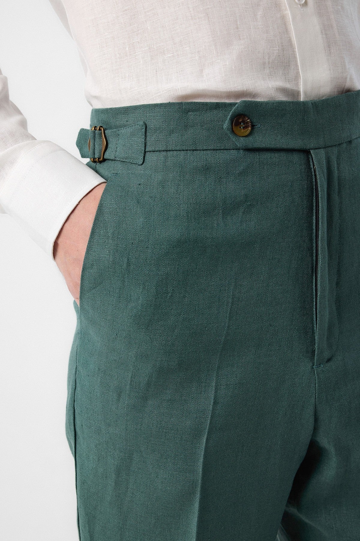 Antioch 100% Linen Italian-Cut Men's Pants