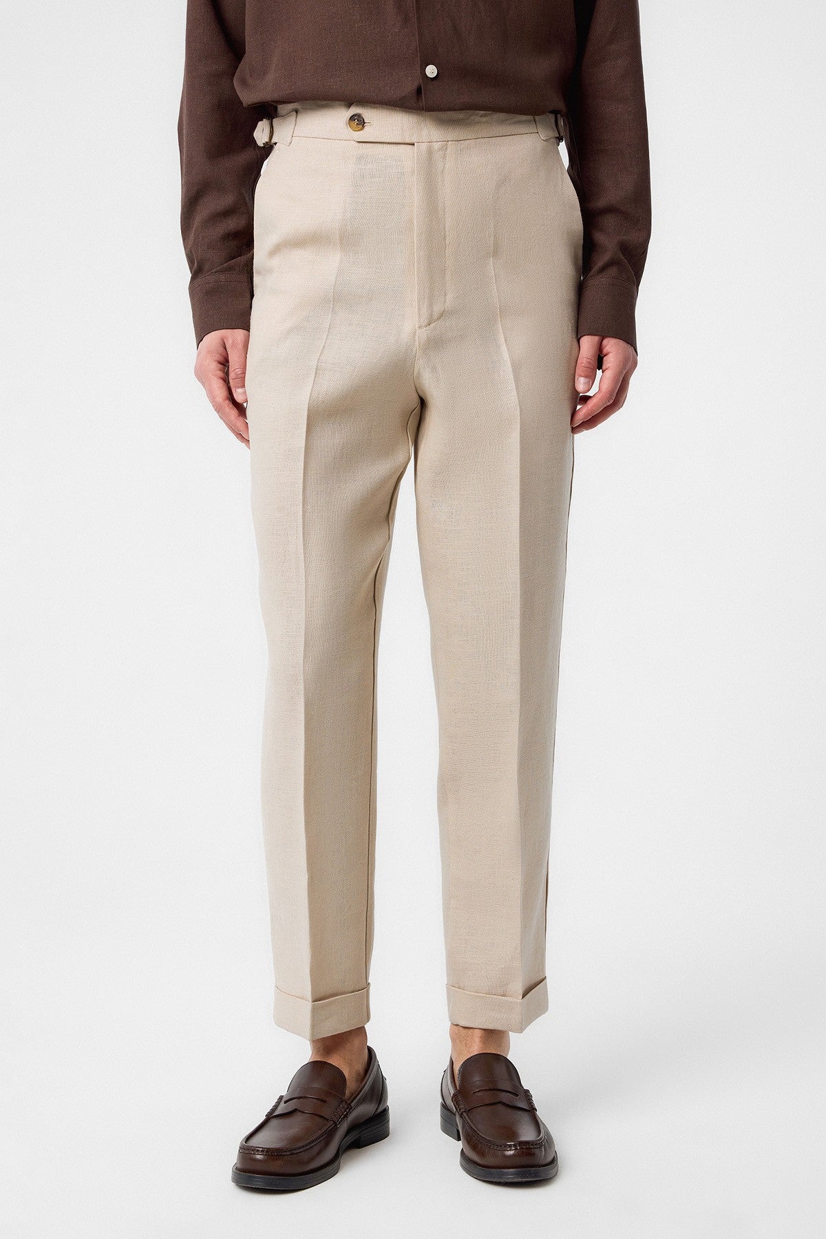 Antioch 100% Linen Italian-Cut Men's Pants