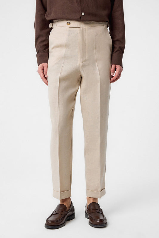 Antioch 100% Linen Italian-Cut Men's Pants