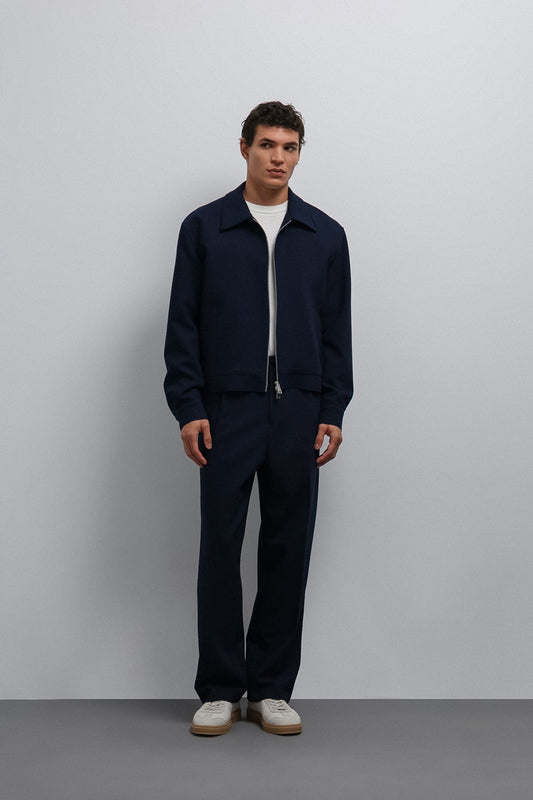 Antioch Relax Fit Baggy Pleated Men's Pants
