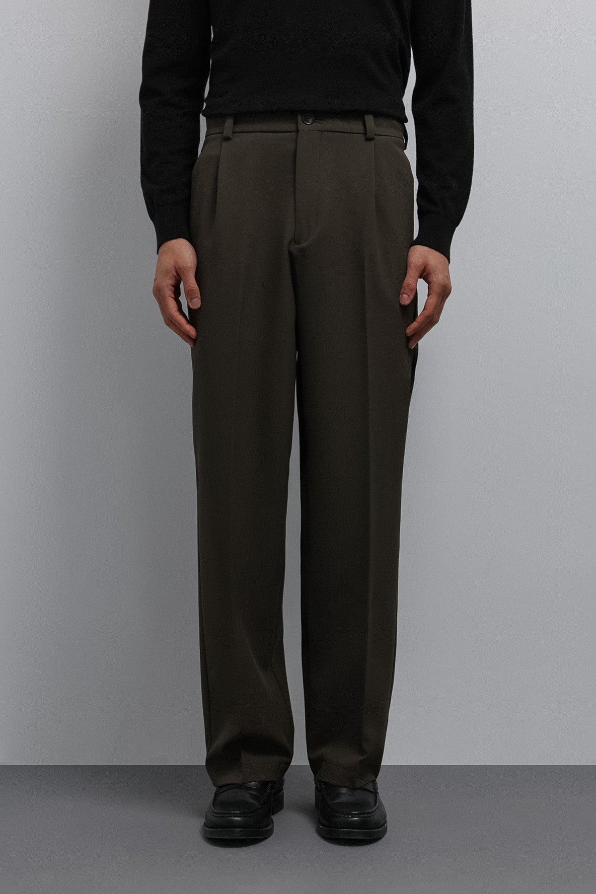 Antioch Relax Fit Baggy Pleated Men's Pants