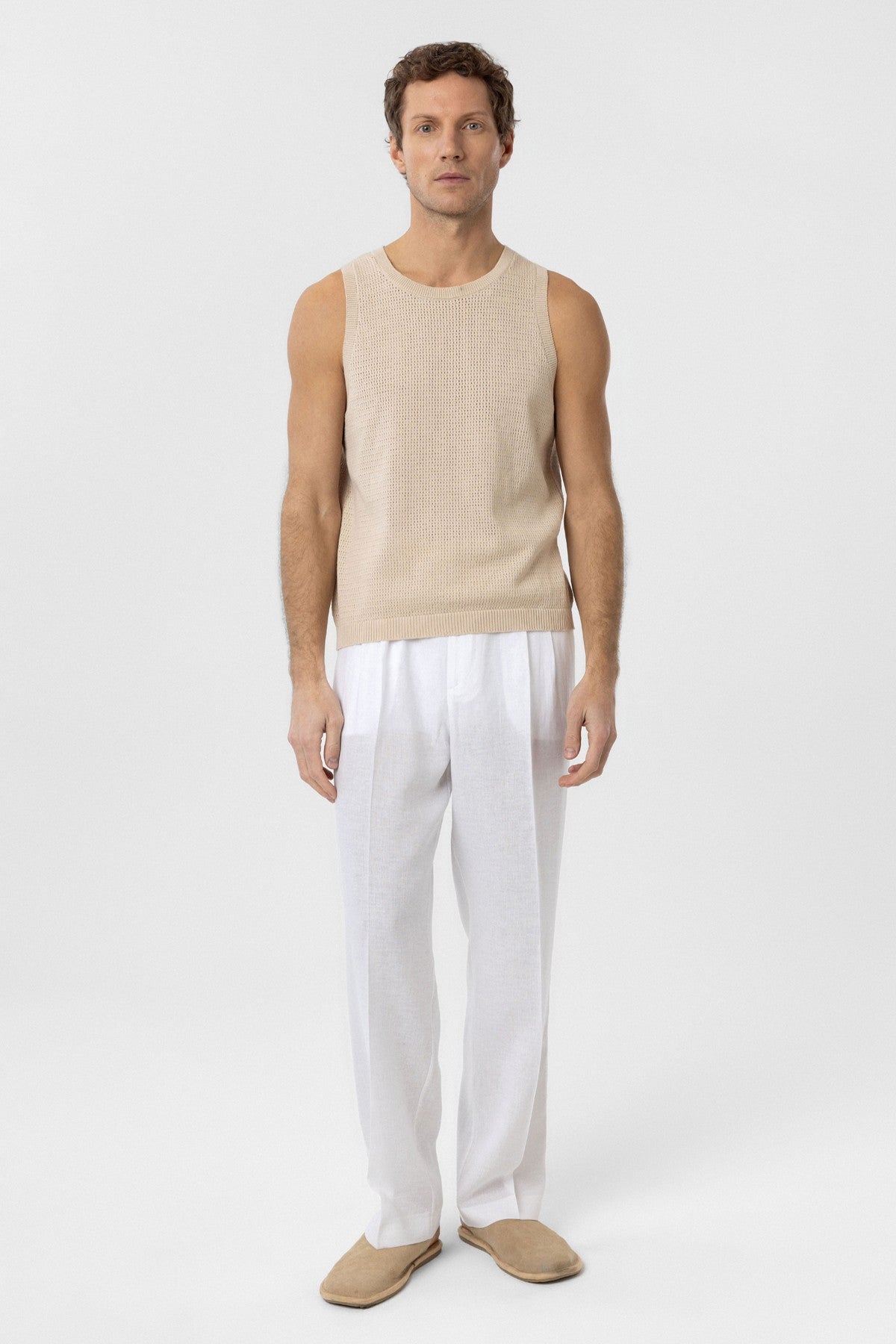Antioch Knitted Men's Tank Top