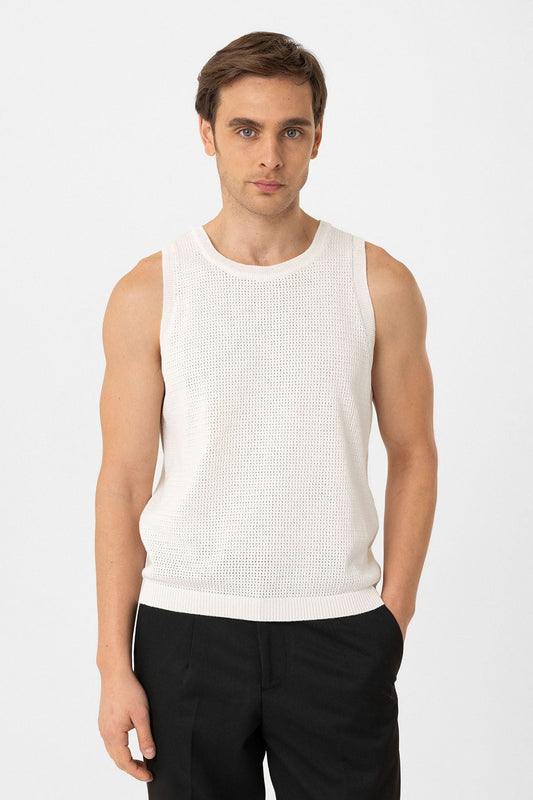 Antioch Knitted Men's Tank Top